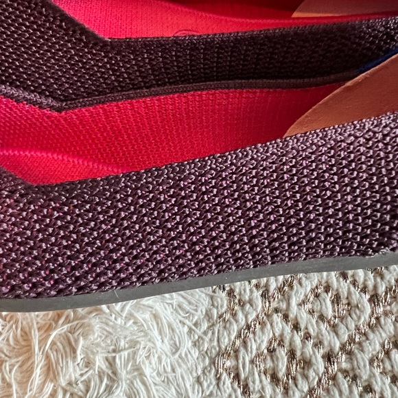 Rothy’s size 8.5 women’s pointed toe berry - Picture 6 of 9